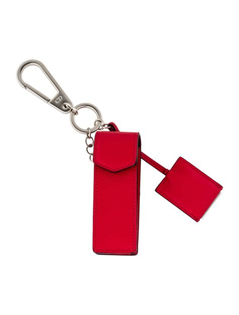 dior lip gloss keyring|christian Dior key holder.